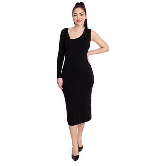 ONLY Dámske šaty ONLINA Standard Fit 15302675 Black/One Sleeve