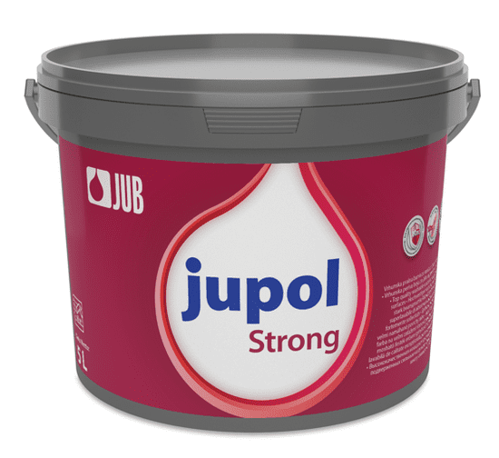 JUB JUPOL STRONG - Umývateľná farba na zaťažované povrchy biela 5 L