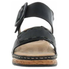Rieker Sandále čierna 39 EU 6295000