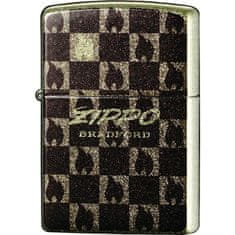 Zippo Benzínový zapaľovač Zippo 26489 Flame Black