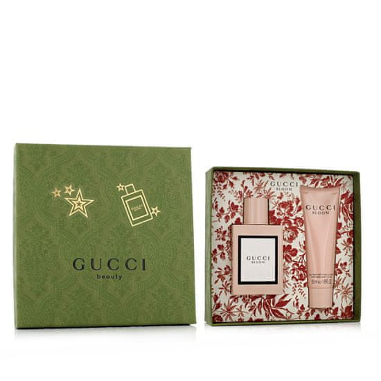 slomart ženski parfumski set gucci edp bloom 2 kosi