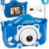 Detský fotoaparát AC22295 modrý 32GB karta