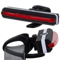 Sobex Zadné usb led cob bike light