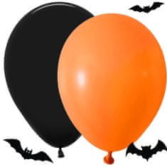 Verk 26059 Balóniky Halloween čierne a oranžové 20 ks