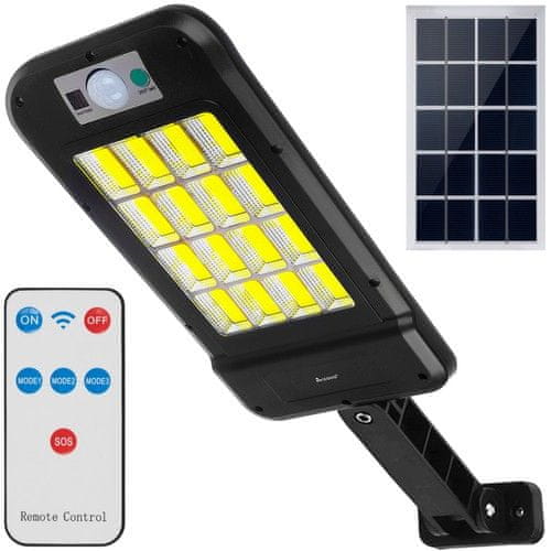 Izoxis Nástenná solárna lampa 240LED COB