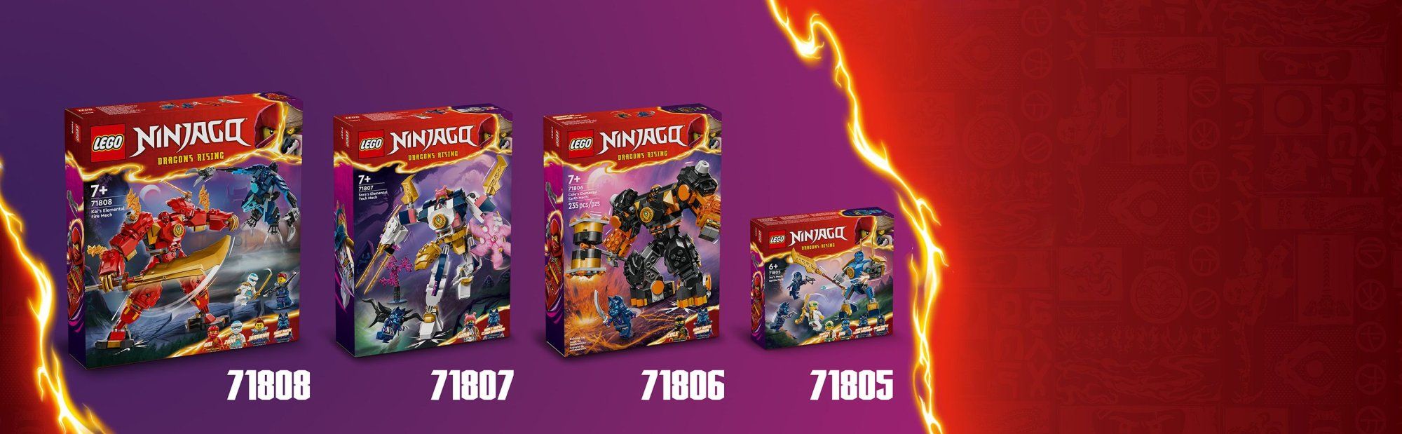 LEGO Ninjago 71805 Bojový balíček Jayovho robota