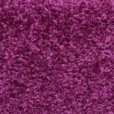 Petromila vidaXL Kobercové nášľapy na schody 15 ks, 65x21x4 cm, fialové