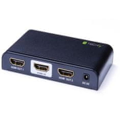 Techly Hdmi2.0 1/2 Uhd 3D splitter