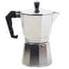 Verk 07038 Moka kanvica na 6 káv - 300 ml, strieborná