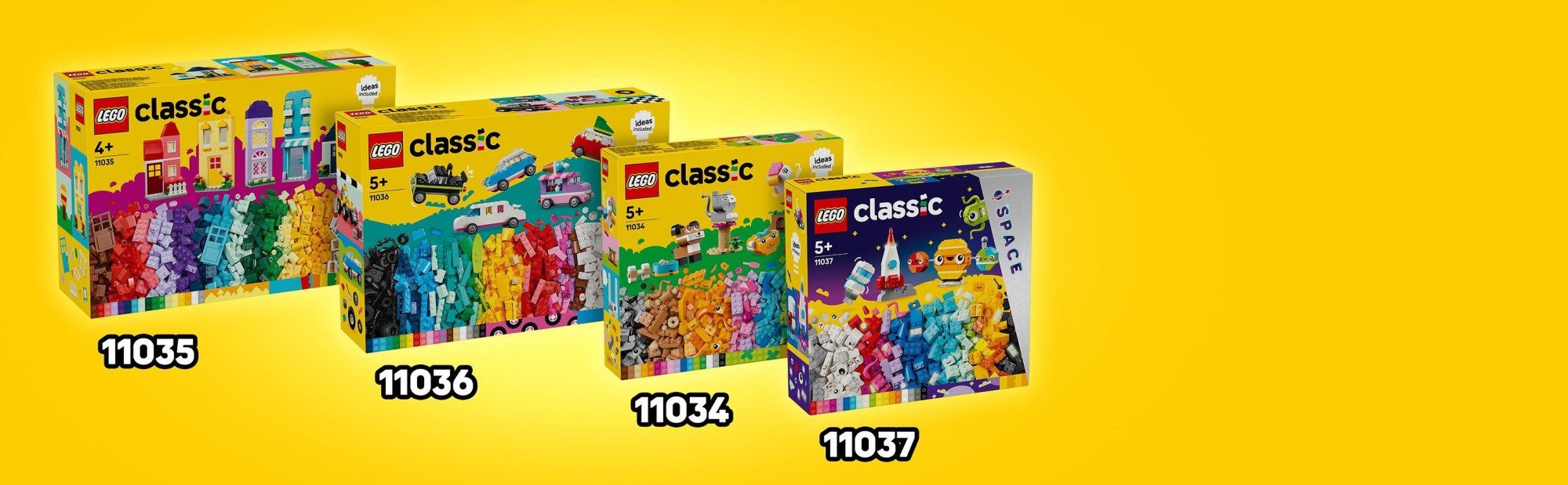 LEGO Classic 11034 Tvoriví miláčikovia