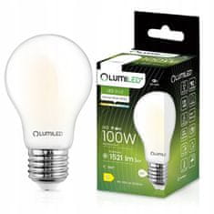 LUMILED 6x LED žiarovka E27 A60 11W = 100W 1521lm 4000K Neutrálna biela 360° Mliečna bublina