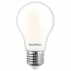 LUMILED 6x LED žiarovka E27 A60 11W = 100W 1521lm 4000K Neutrálna biela 360° Mliečna bublina