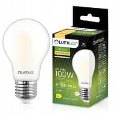 LUMILED 6x LED žiarovka E27 A60 11W = 100W 1521lm 3000K Teplá biela 360° Mliečna bublina