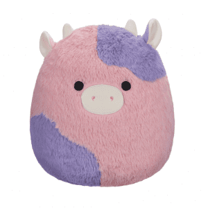 SQUISHMALLOWS Fuzz-A-Mallows Kravička - Patty, 30 cm