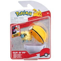 Jazwares Pokémon Clip 'N' Go Mareep + Level Ball