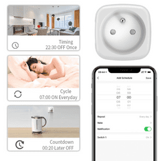 BOT BOT Inteligentná zásuvka S3 s meraním spotreby WiFi