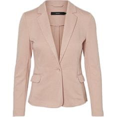 Vero Moda Dámsky blejzer VMJULIA Regular Fit 10154123 Misty Rose (Veľkosť 34)