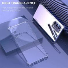 Techsuit Anti Shock silikonové púzdro pre Oppo Reno10/Reno10 Pro - Transparentná KP29946