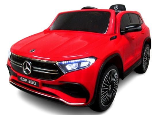 MERCEDES EQA RED Autobatéria PILOT LEATHER EVA BUJAK