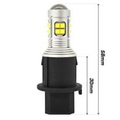 motoLEDy LED žiarovka PH16W 12-24V CANBUS strong 3000lm biela