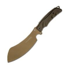 Fox Knives FX-509 CT PANABAS FIXED KNIFE,BLD N690,FORPRENE HDL COYOTE TAN