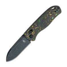 Kizer Ki3619A1 Drop Bear Toxic Storm vreckový nôž 7,6 cm, Black Stonewash, FAT Carbon