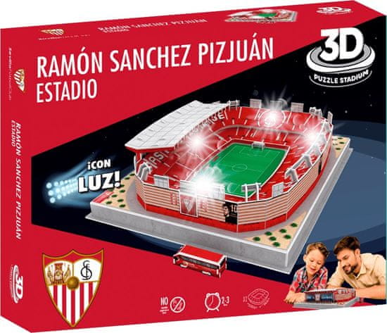 3D puzzle stadium Svietiace 3D puzzle Štadión Ramón Sánchez-Pizjuán - FC Sevilla