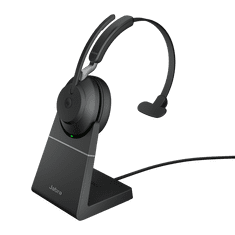 Jabra Evolve2 65/Mono/BT/Bezdrať/MS/Stand/Čierna