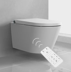 SAPHO VEEN CLEAN závesné WC s integrovaným elektronickým bidetom VE421 - Sapho