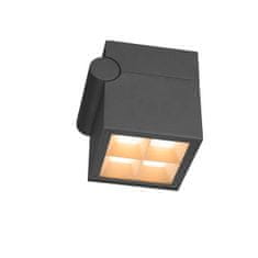 SLV BIG WHITE (SLV) S-CUBE nástenné a stropné prisadené svietidlo, 2700/3000 K, 15 W, PHASE, 80 °, antracit 1007458