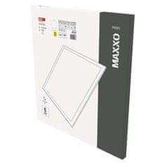 EMOS LED panel MAXXO 60×60, štvorcový vstavaný biely, 36W neutr. b. UGR