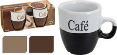 Dekorstyle Set kávových hrnčekov Café time