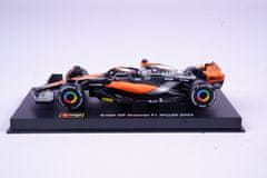 BBurago Kovový model McLaren MCL60 - Oscar Piastri (2023), 1:43 BBurago Signature