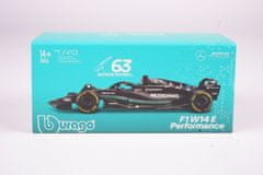 BBurago Kovový model Mercedes W14 - George Russell (2023), 1:43 BBurago Signature