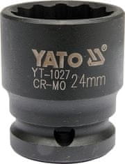 YATO Nadstavec 1/2" rázový dvanásťhranný 24 mm CrMo