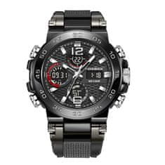 Lige Pánske hodinky digitálne - čierna F0033-4 darček ZADARMO