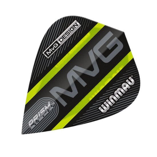 Winmau Letky Prism Alpha - Michael van Gerwen - Black & Green - Kite W6907.118