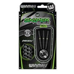 Winmau Šípky Steel Sniper Black - 22g