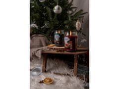 Emocio Sklo 93x142 mm so skleneným viečkom Mulled Wine, vínová vonná sviečka