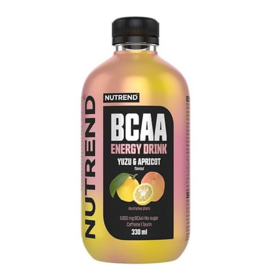 Nutrend Nápoj BCAA ENERGY - yuzu + marhuľa 330ml