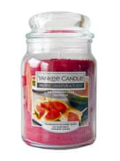 Yankee Candle vonná sklenená sviečka WATERMELON SLICE 538g (horí 130h)