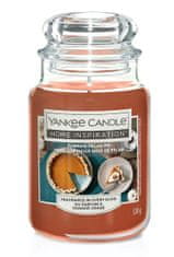 Yankee Candle vonná sklenená sviečka PUMPKIN PECAN PIE 538g (horí 130h)