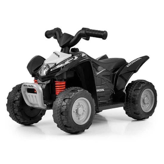 MILLY MALLY Elektrická štvorkolka Honda ATV čierna