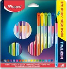 Maped Fixy Color´Peps Deco Nightfall 18 farieb