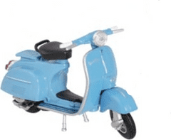 Welly Kovový skúter Vespa 150CC modrý