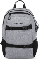 Oxybag Študentský batoh + etue OXY Sport Grey Melange