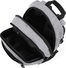 Oxybag Študentský batoh + etue OXY Sport Grey Melange