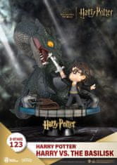 Harry Potter D-Stage dioráma - Harry vs bazilišok 16 cm (Beast Kingdom)
