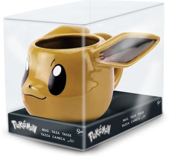 Storline Pokémon Hrnček 3D - Eevee 440 ml