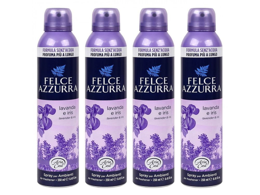 Felce Azzurra Felce Azzurra Osvežovač vzduchu - Levanduľa a ľalia 250 ml x4